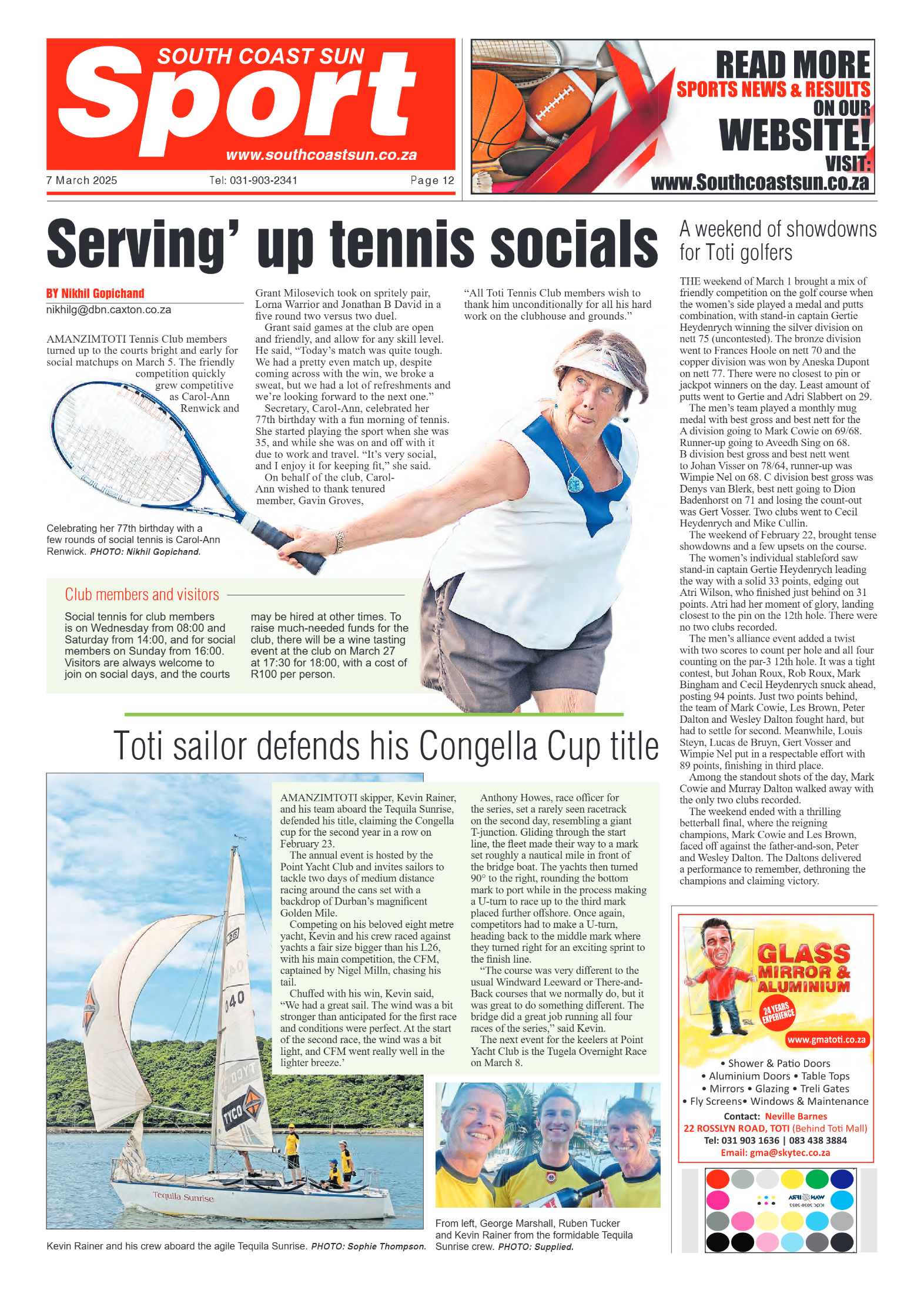 South Coast Sun 07 March 2025 page 12