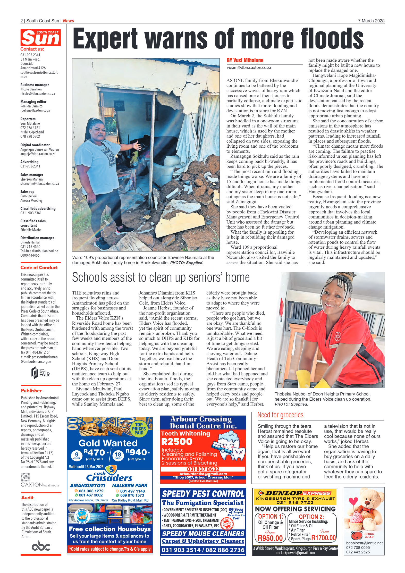 South Coast Sun 07 March 2025 page 2