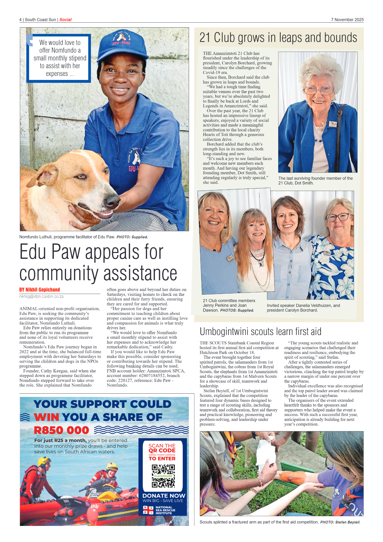 South Coast Sun 07 November 2025 page 4