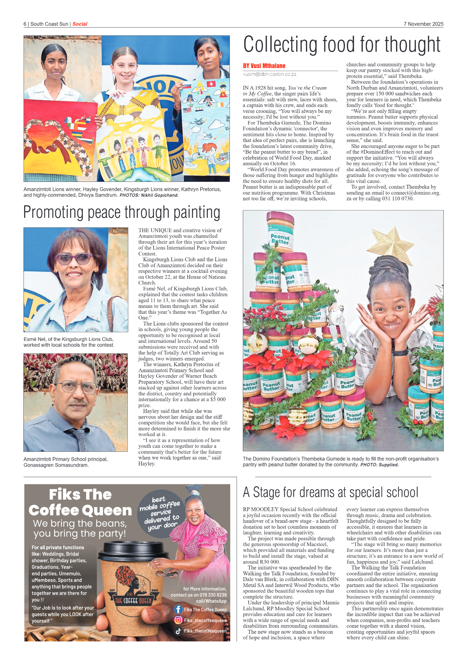 South Coast Sun 07 November 2025 page 6
