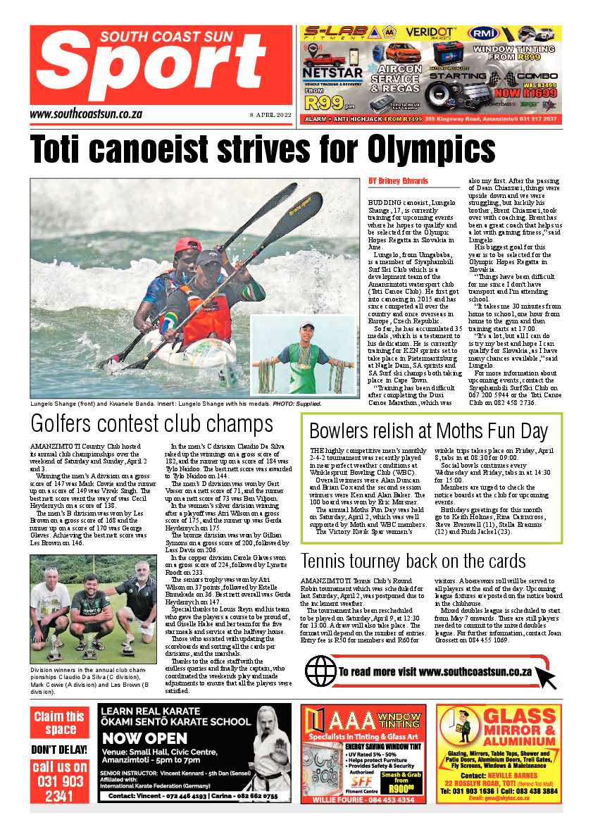 South Coast Sun 08 April 2022 page 8