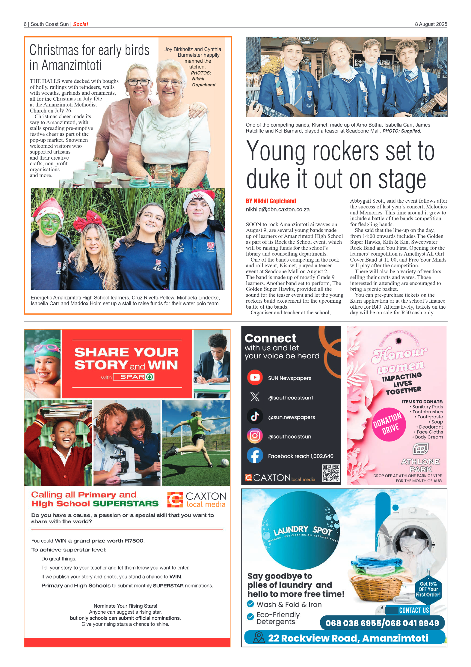 South Coast Sun 08 August 2025 page 6