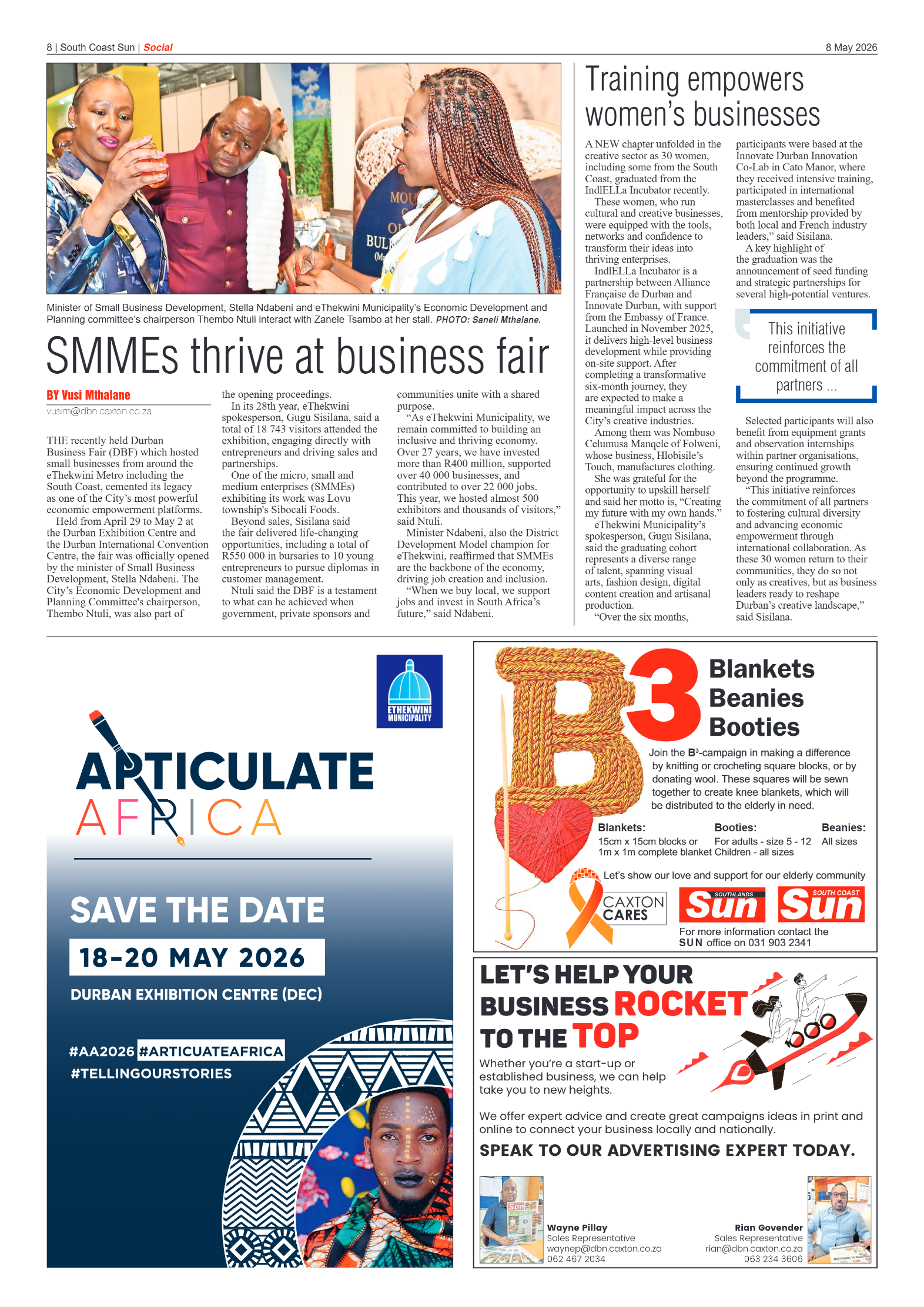 South Coast Sun 08 May 2026 page 8