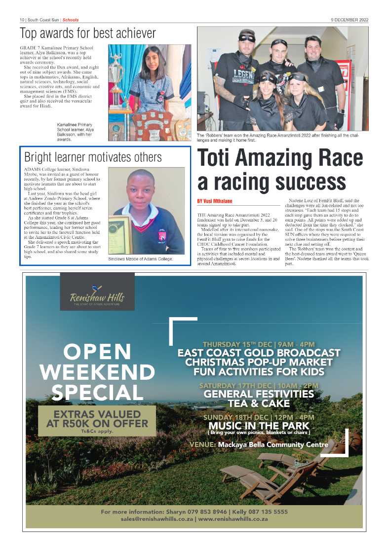 South Coast Sun 09 December 2022 page 10