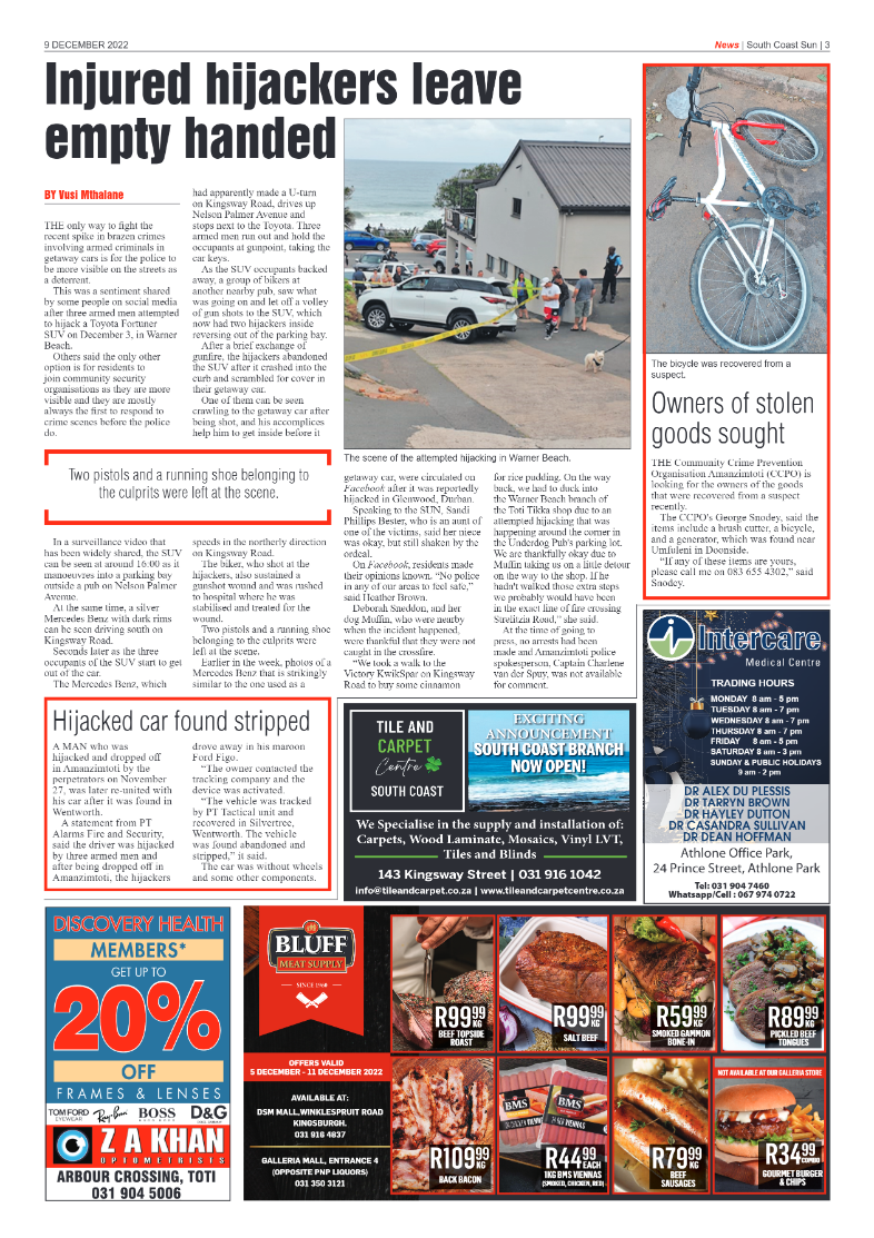 South Coast Sun 09 December 2022 page 3