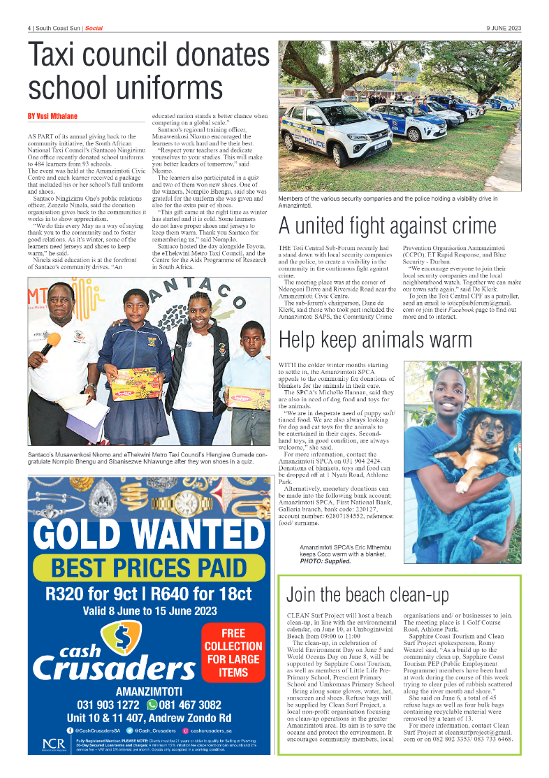 South Coast Sun 09 June 2023 page 4
