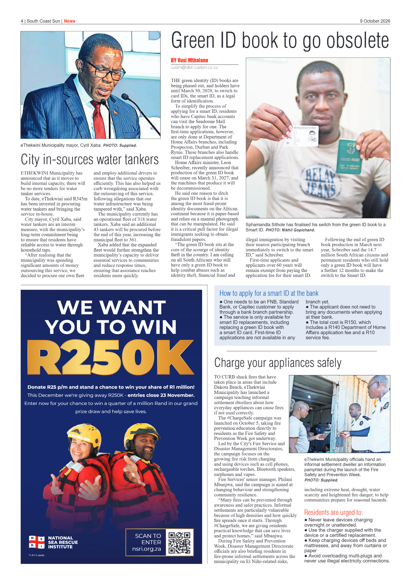 South Coast Sun 09 October 2026 page 4