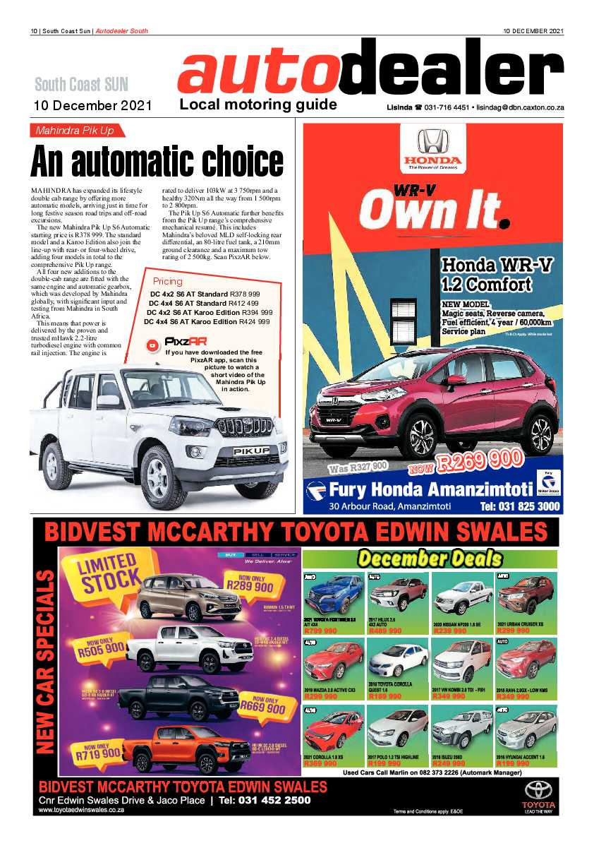 South Coast Sun 10 December 2021 page 10