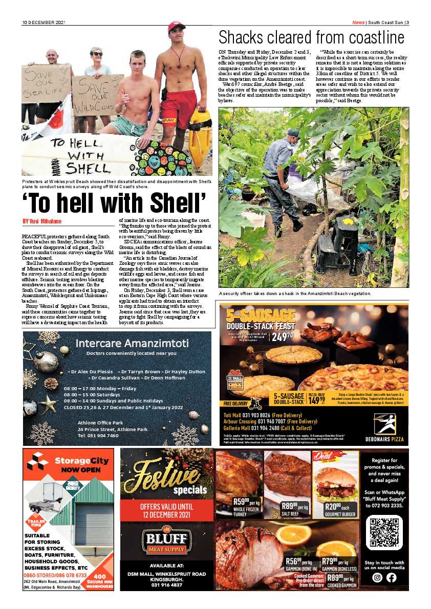 South Coast Sun 10 December 2021 page 3