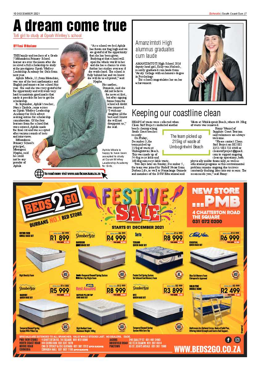 South Coast Sun 10 December 2021 page 7