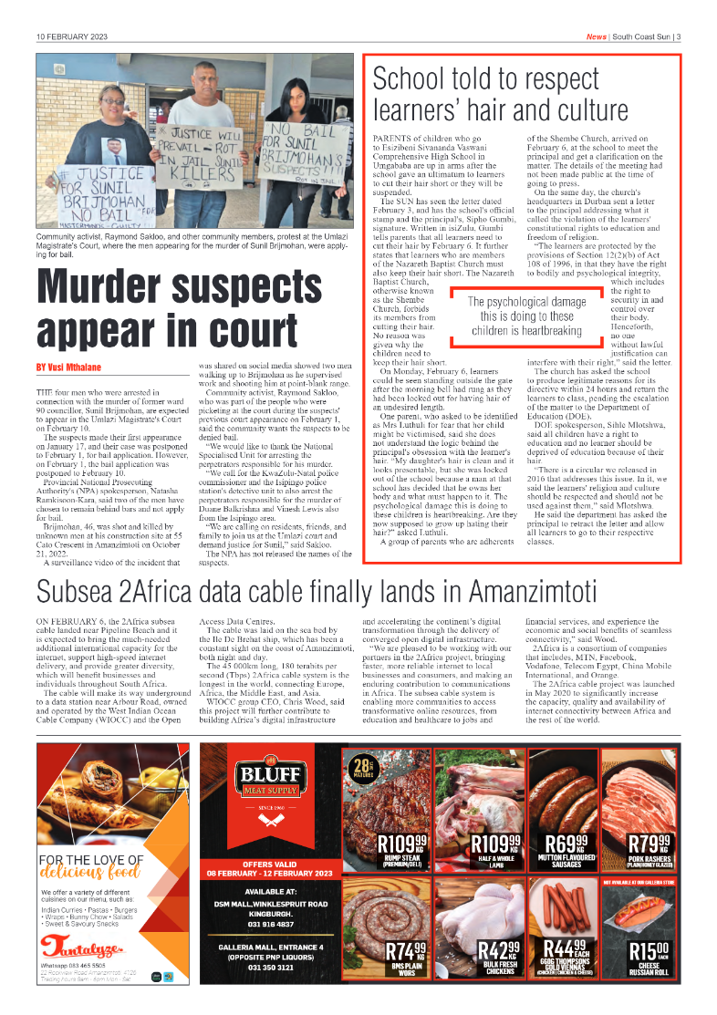 South Coast Sun 10 February 2023 page 3