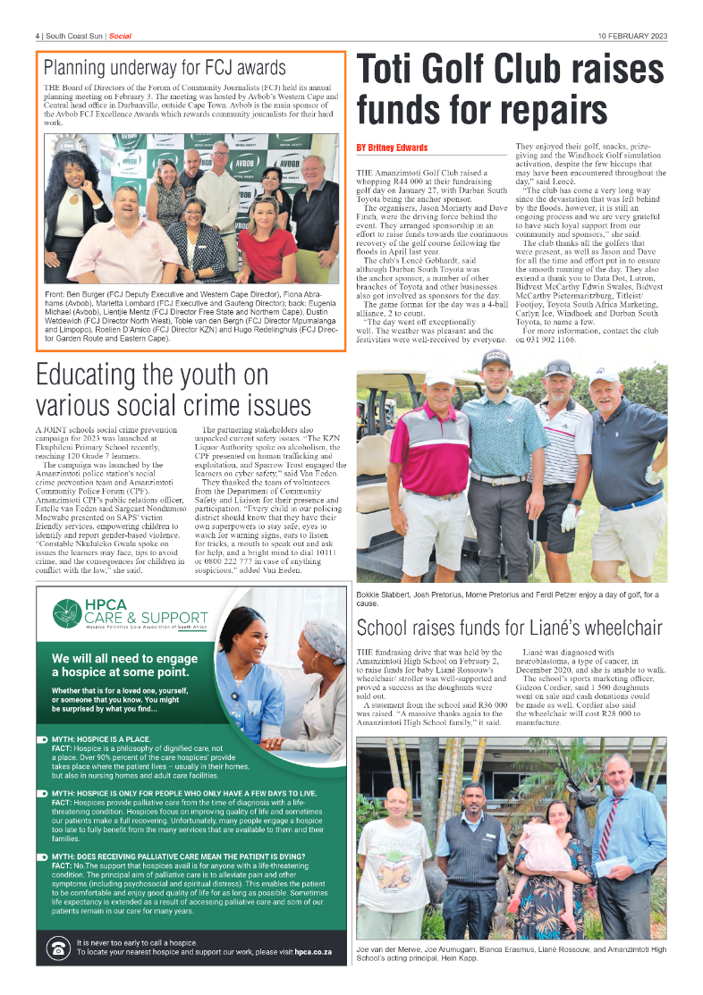 South Coast Sun 10 February 2023 page 4