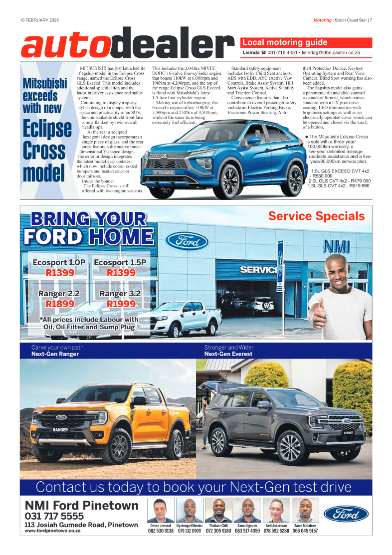 South Coast Sun 10 February 2023 page 7