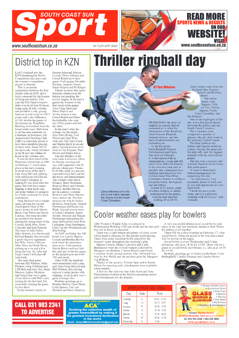 South Coast Sun 10 February 2023 page 8