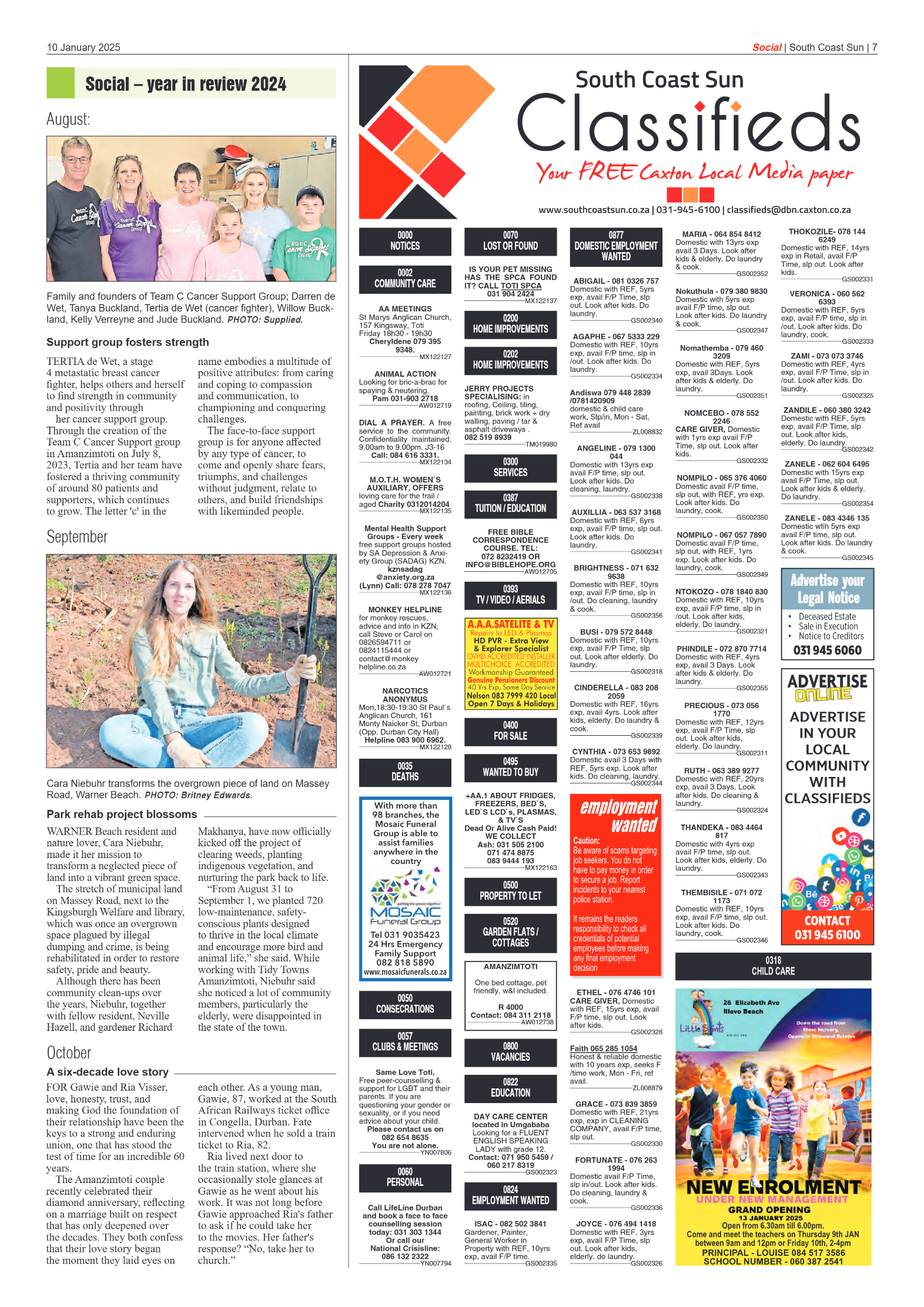 South Coast Sun 10 January 2025 page 7