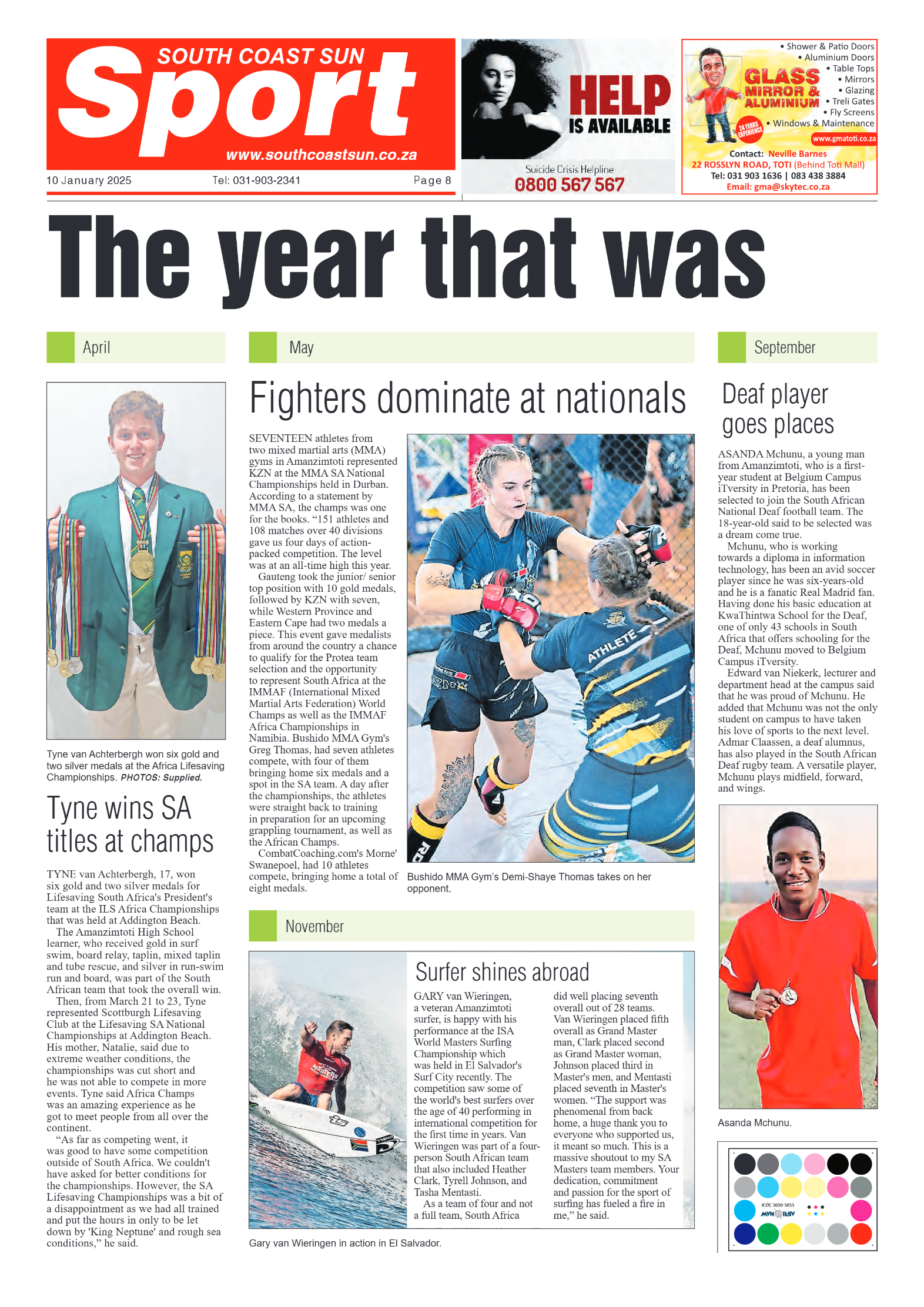 South Coast Sun 10 January 2025 page 8