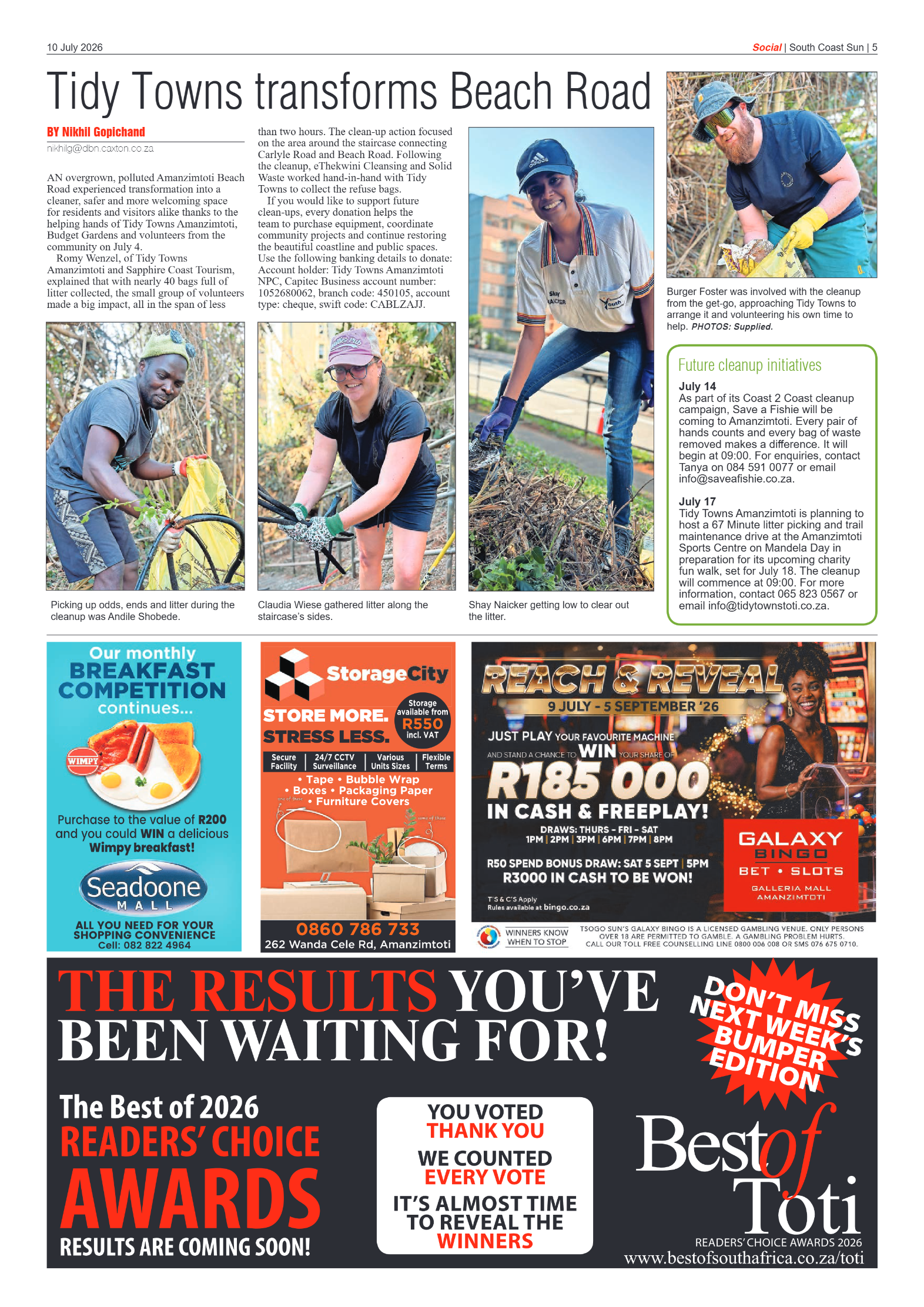 South Coast Sun 10 July 2026 page 5