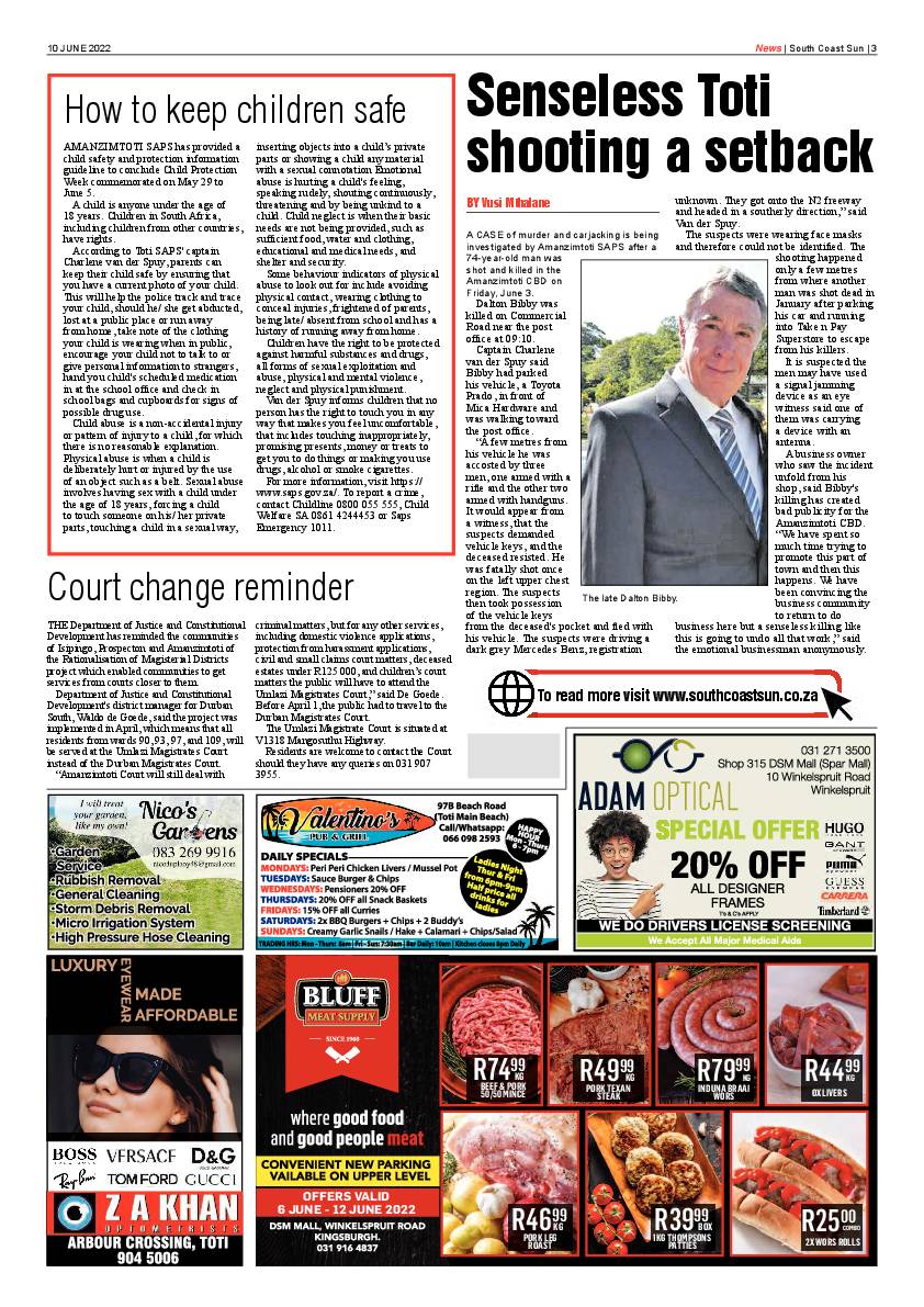 South Coast Sun 10 June 2022 page 3