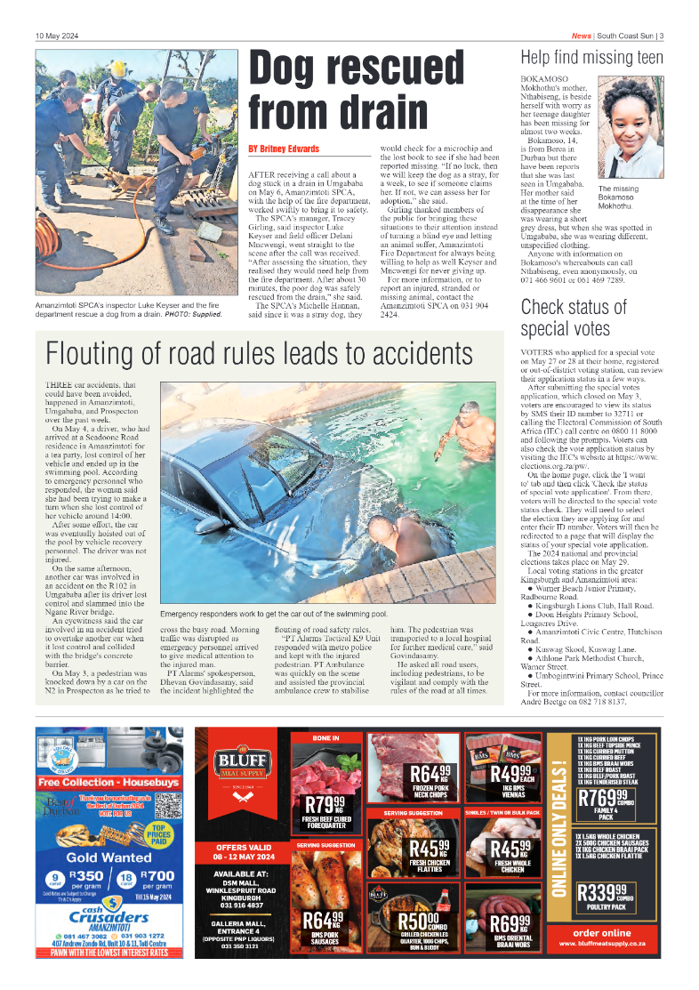 South Coast Sun 10 May 2024 page 3