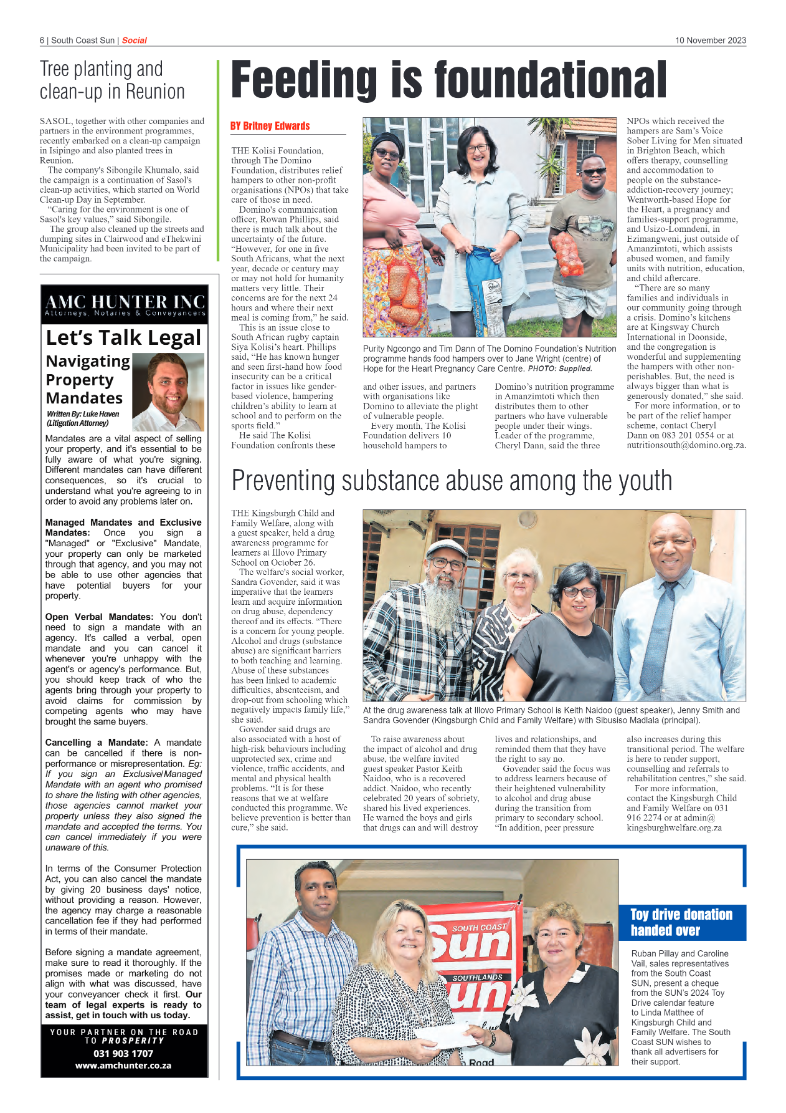 South Coast Sun 10 November 2023 page 6