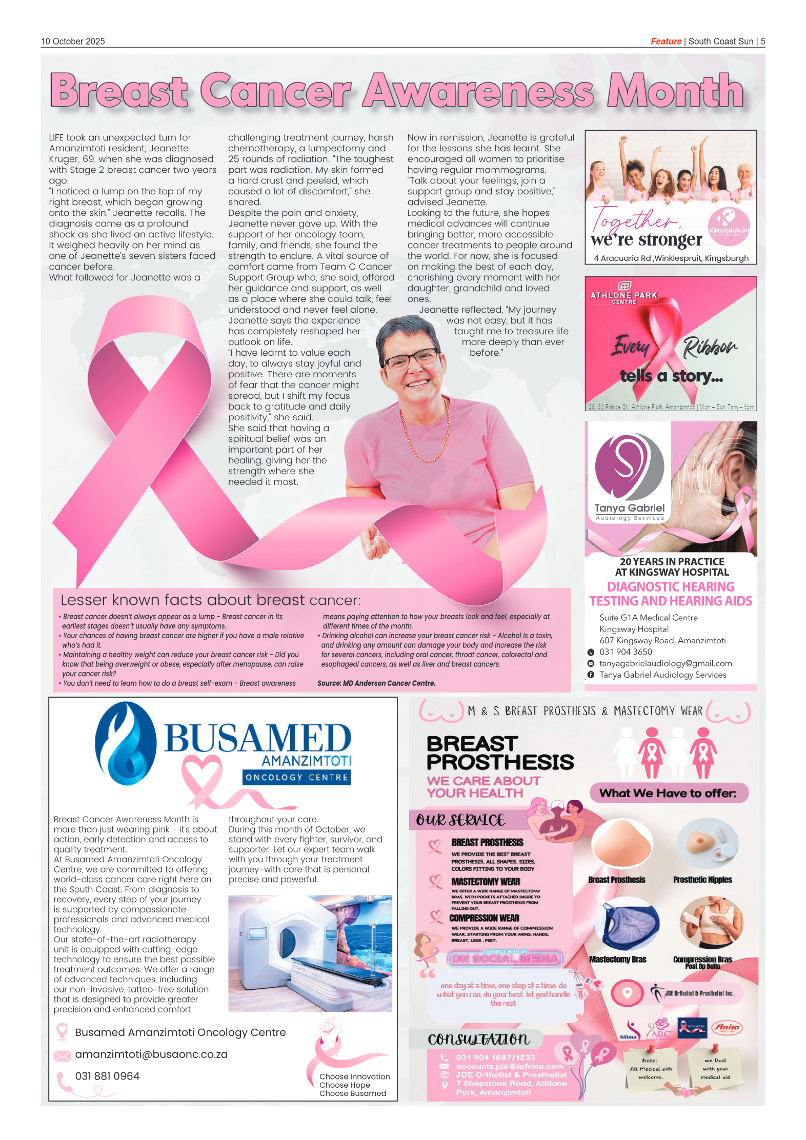 South Coast Sun 10 October 2025 page 5