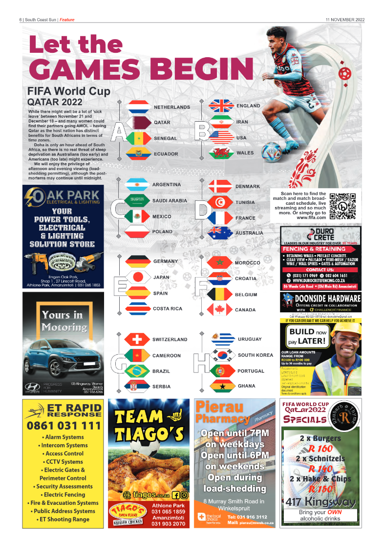 South Coast Sun 11 November 2022 page 6