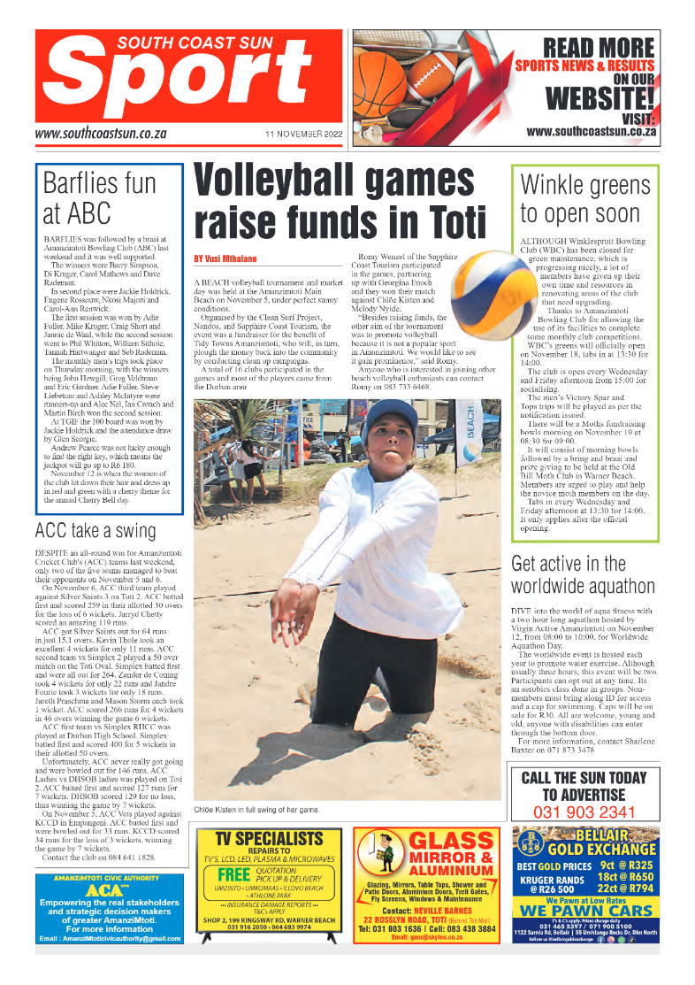 South Coast Sun 11 November 2022 page 8