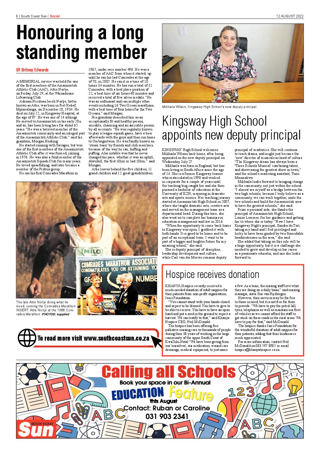 South Coast Sun 12 August 2022 page 10