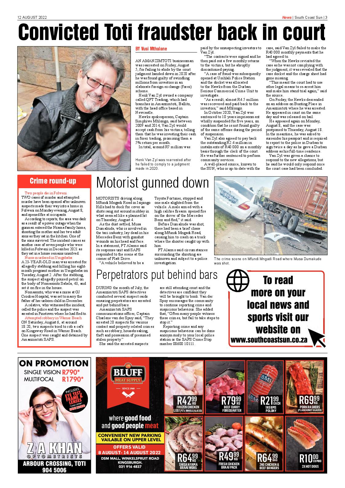South Coast Sun 12 August 2022 page 3