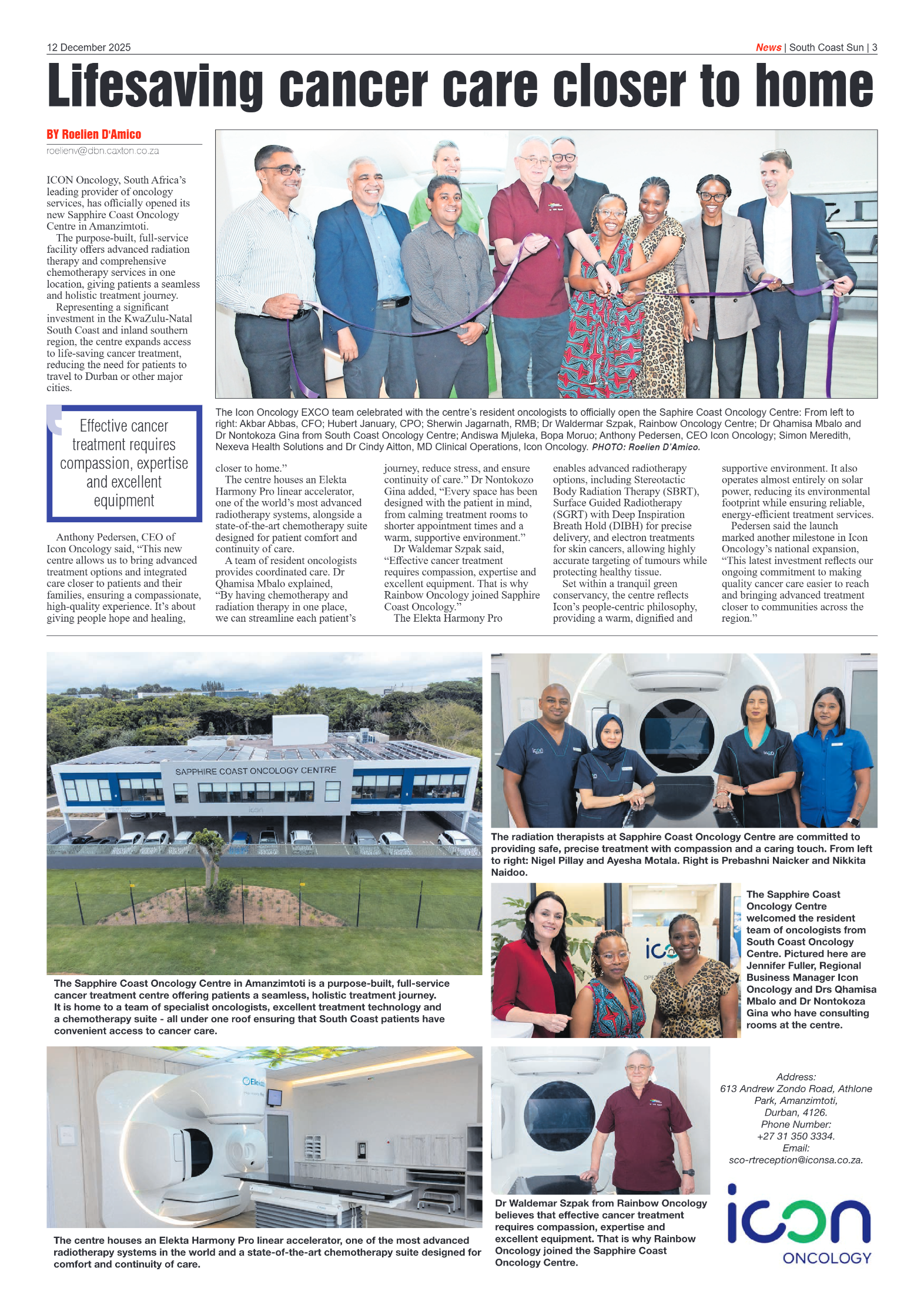 South Coast Sun 12 December 2025 page 3