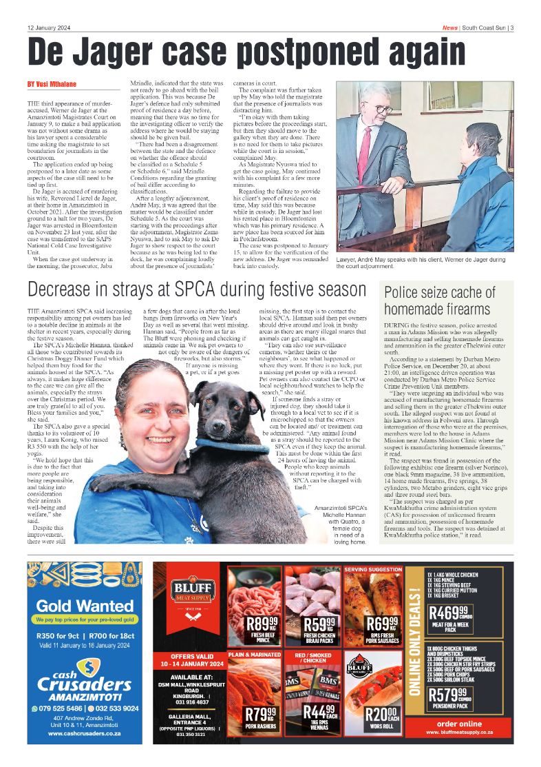 South Coast Sun 12 January 2024 page 3