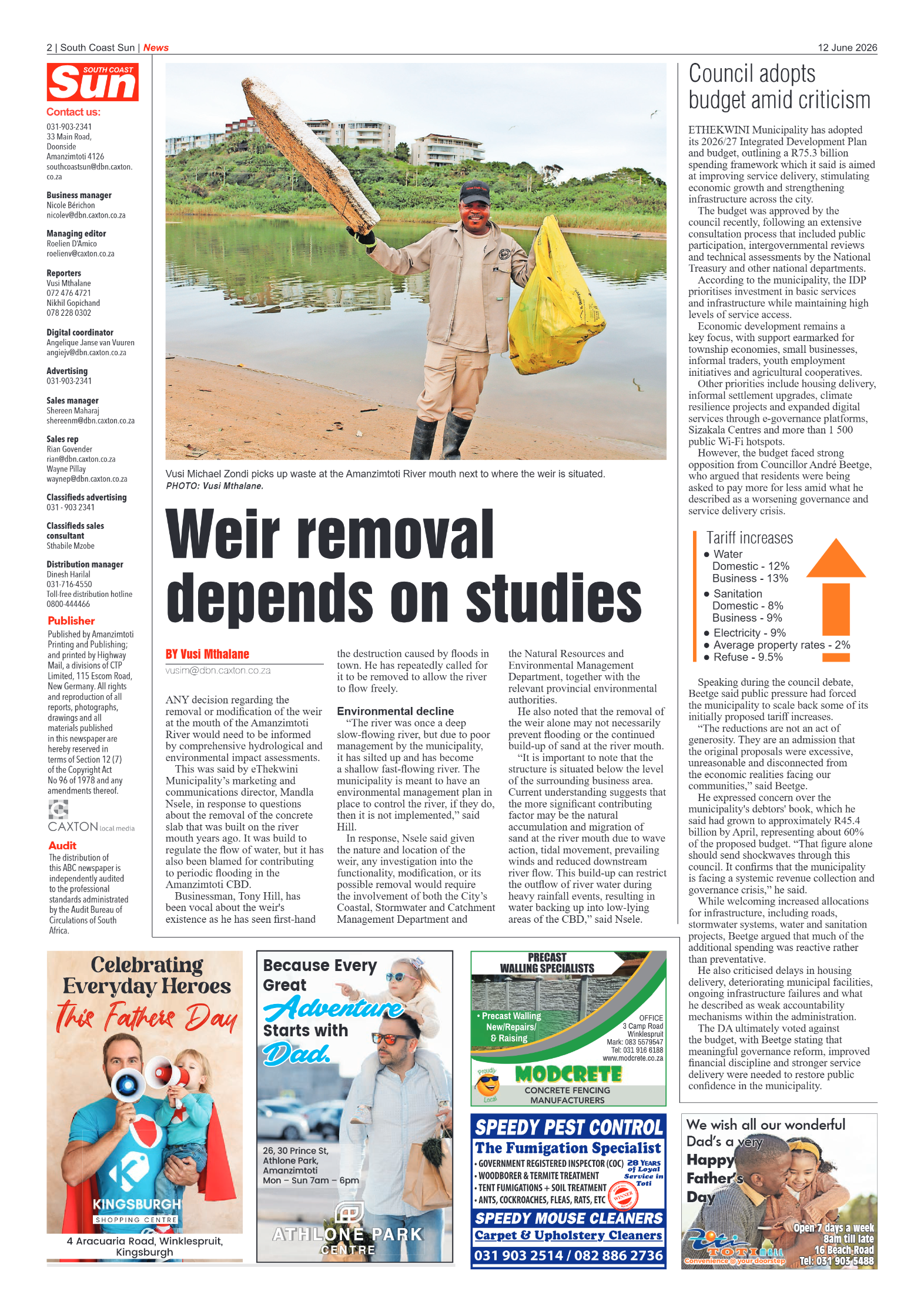 South Coast Sun 12 June 2026 page 2