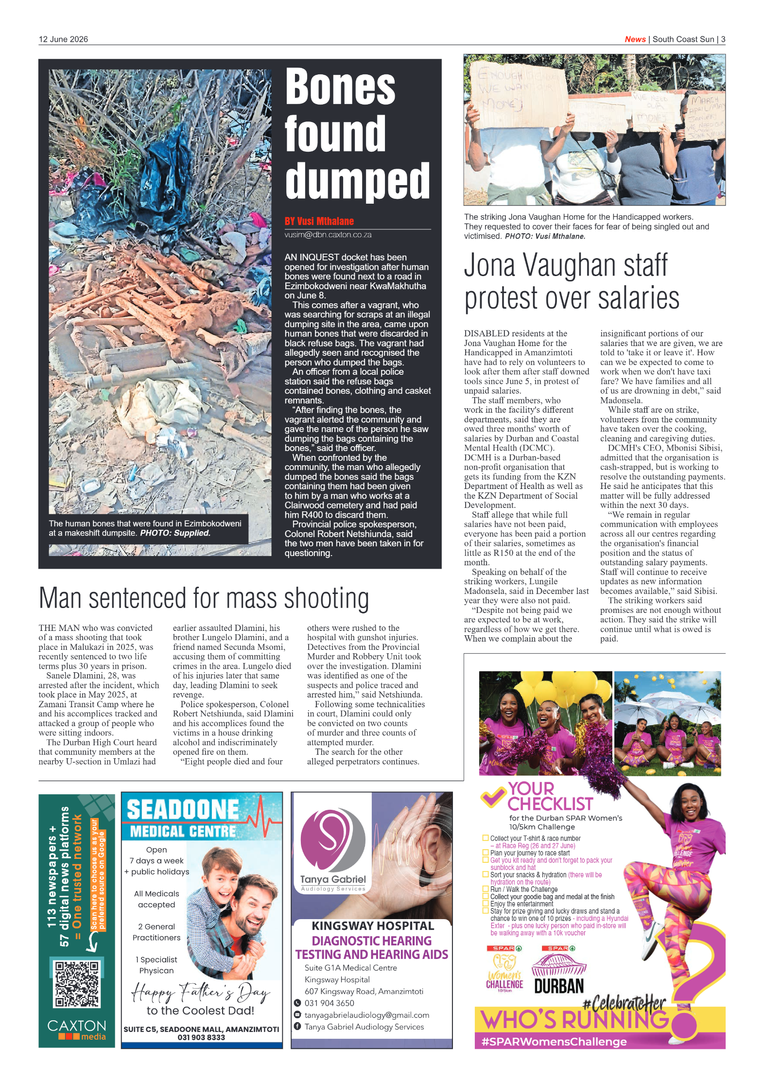 South Coast Sun 12 June 2026 page 3
