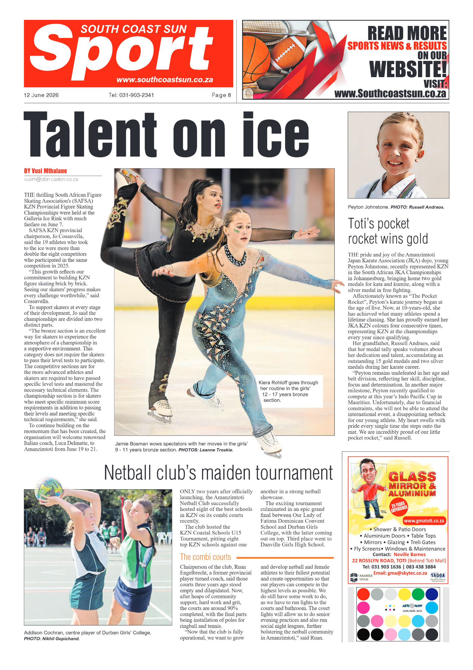 South Coast Sun 12 June 2026 page 8