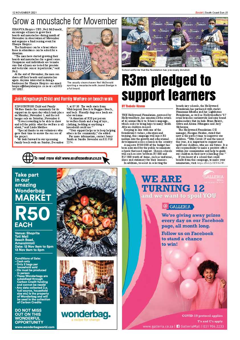 South Coast Sun 12 November 2021 page 5