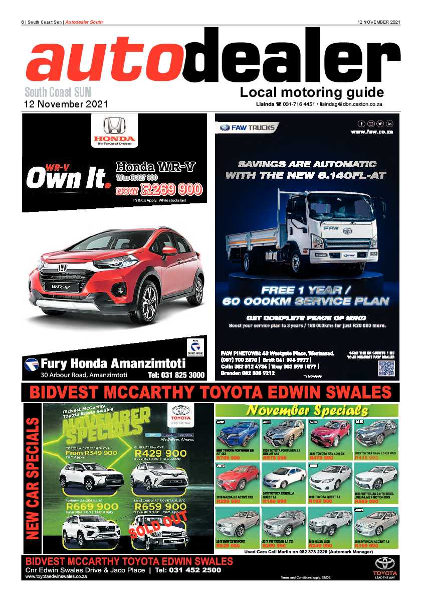 South Coast Sun 12 November 2021 page 6