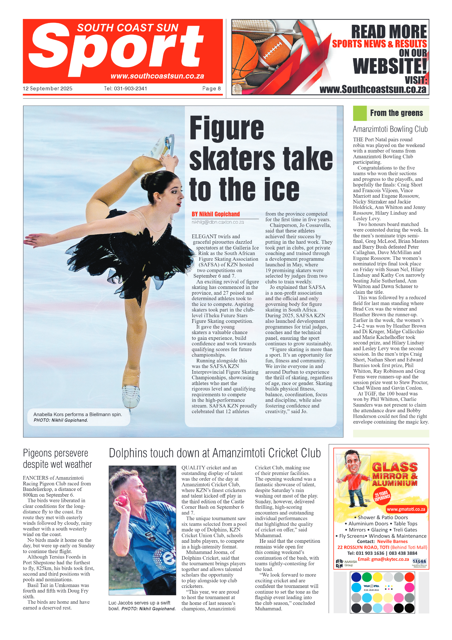 South Coast Sun 12 September 2025 page 8