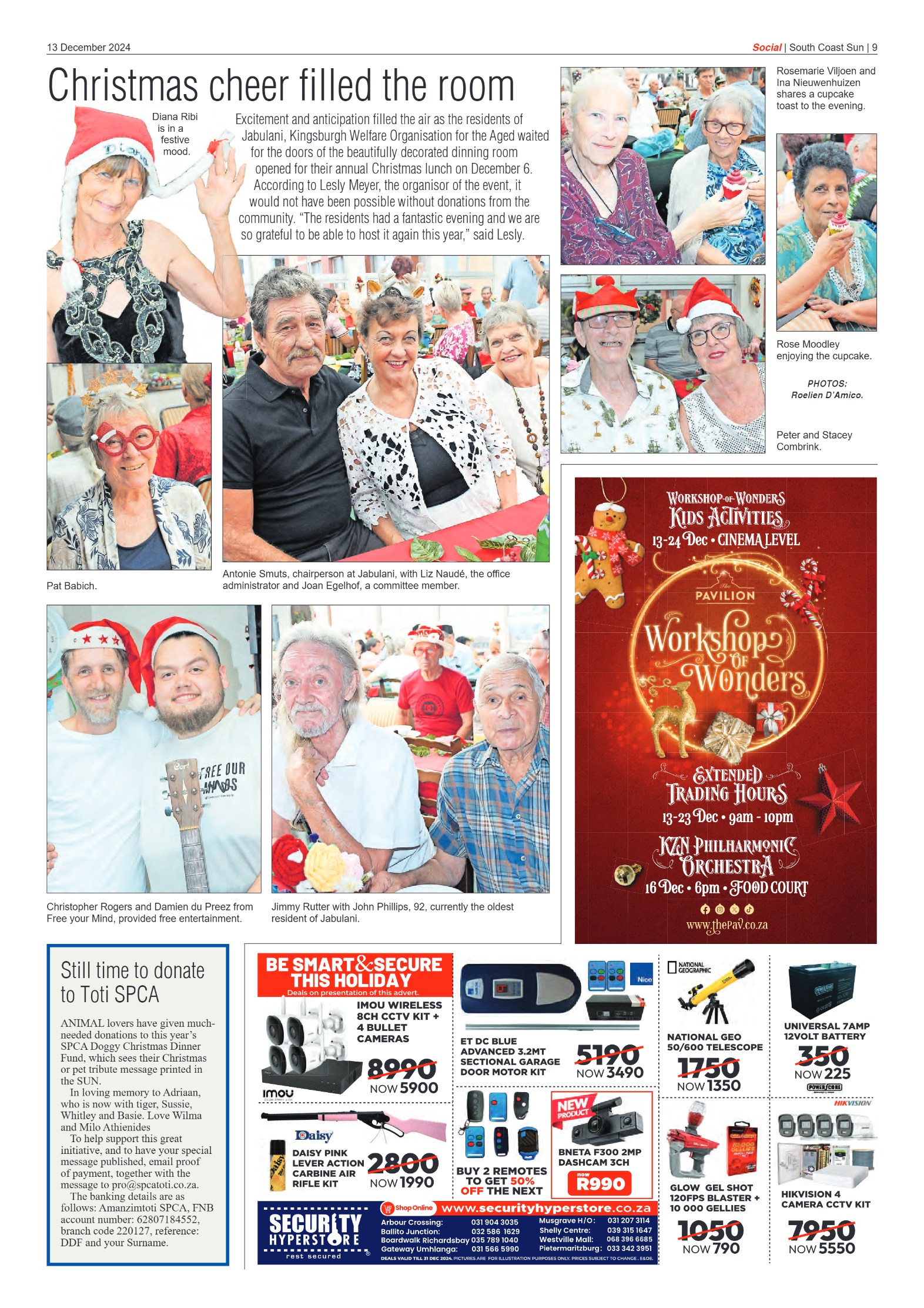 South Coast Sun 13 December 2024 page 9