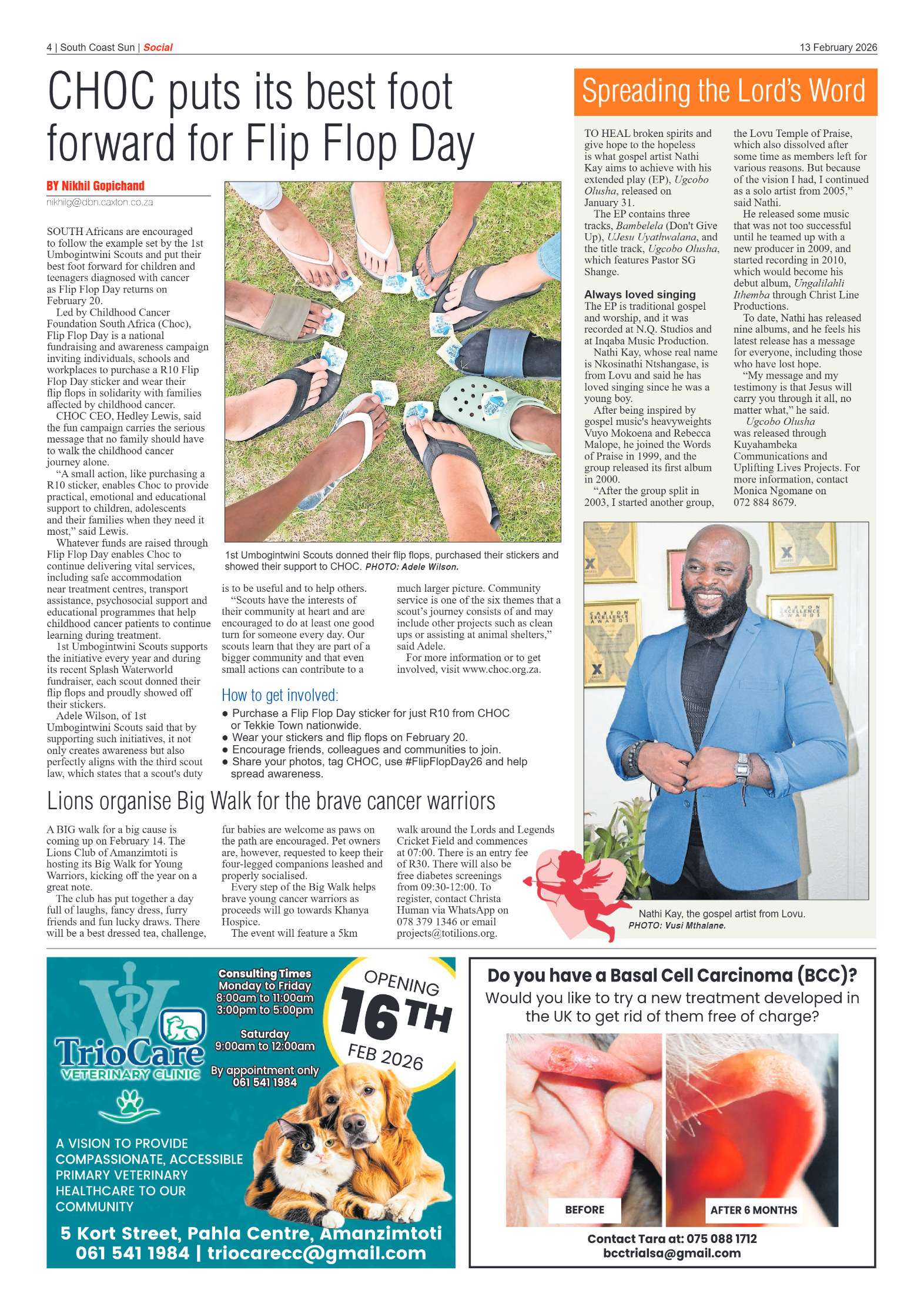 South Coast Sun 13 February 2026 page 4