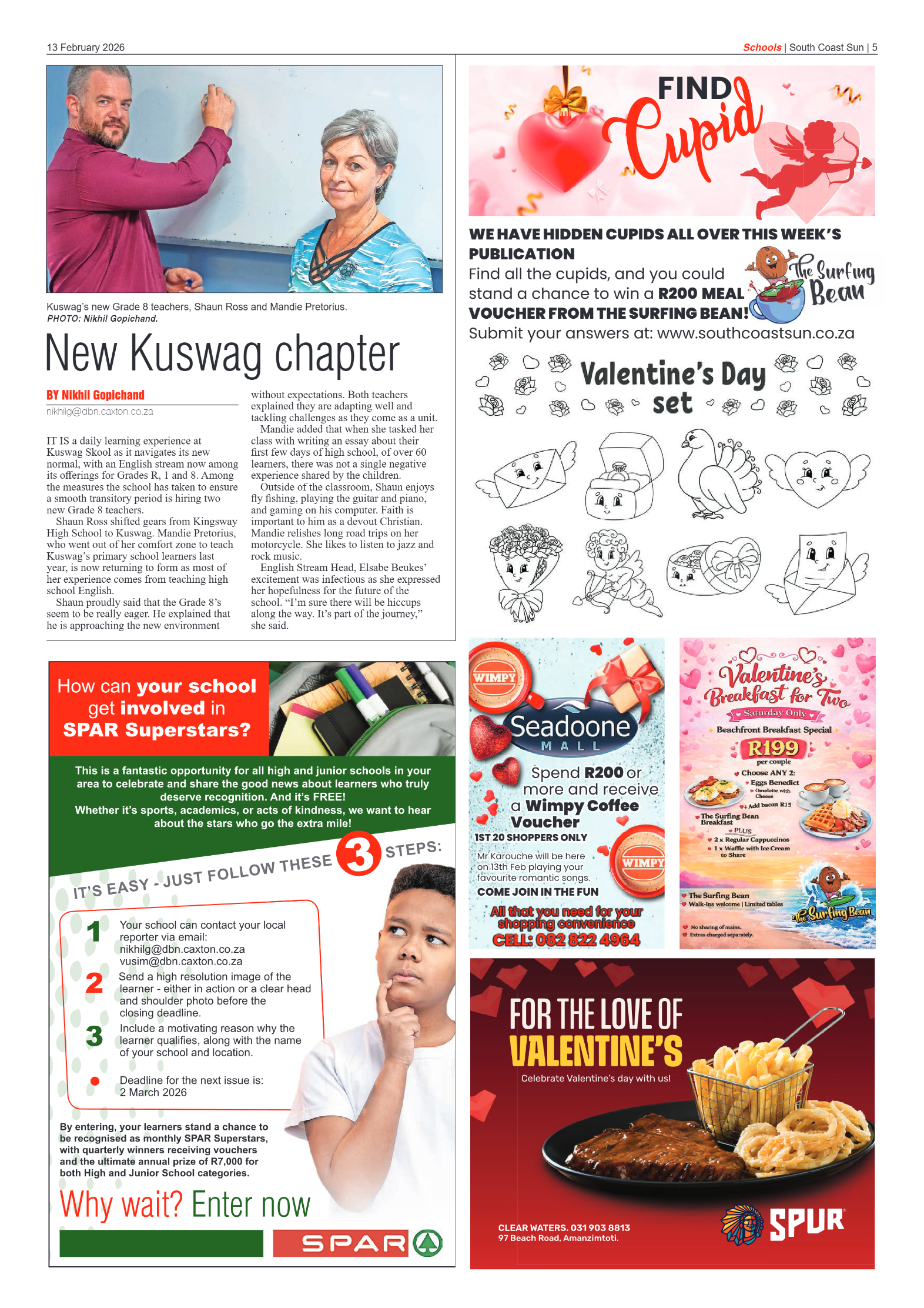 South Coast Sun 13 February 2026 page 5
