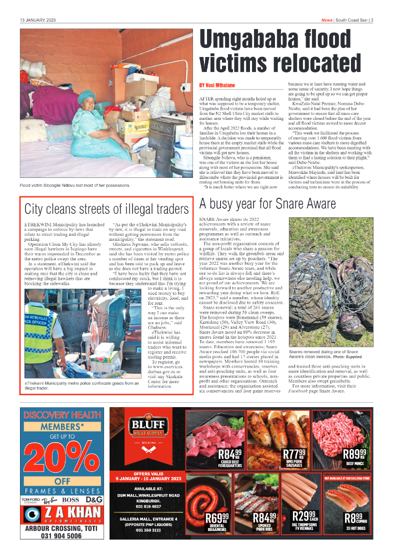 South Coast Sun 13 January 2023 page 3