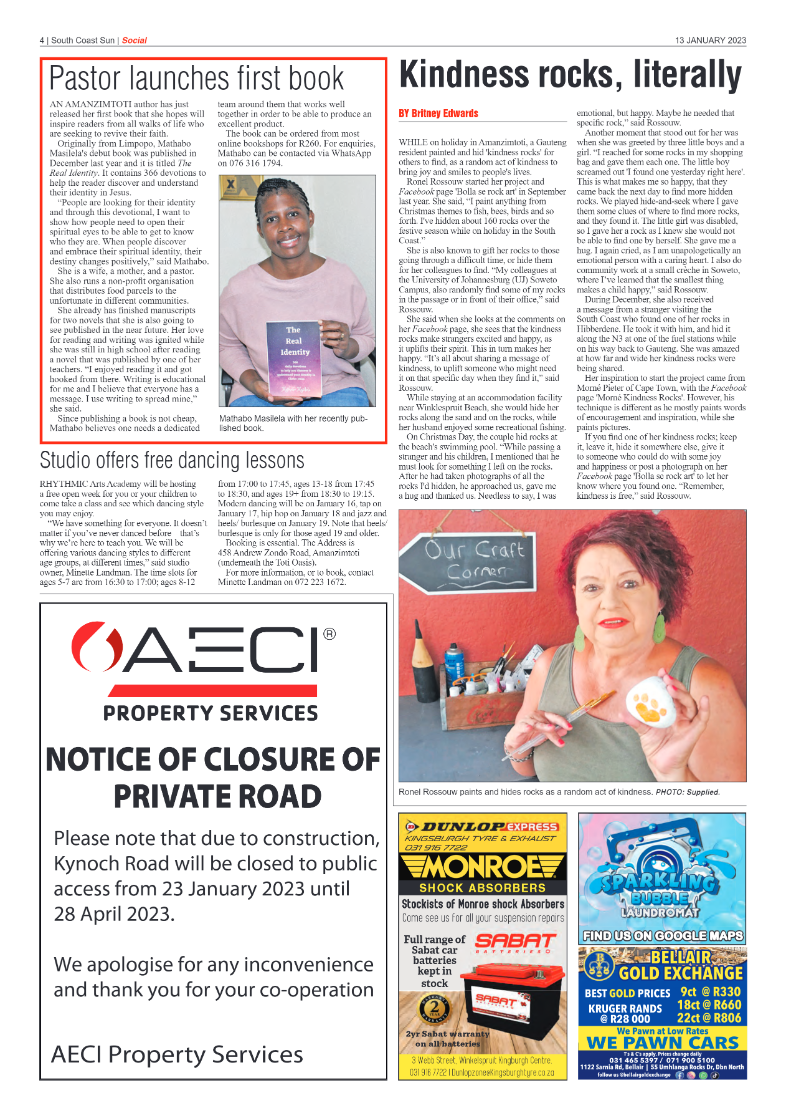 South Coast Sun 13 January 2023 page 4