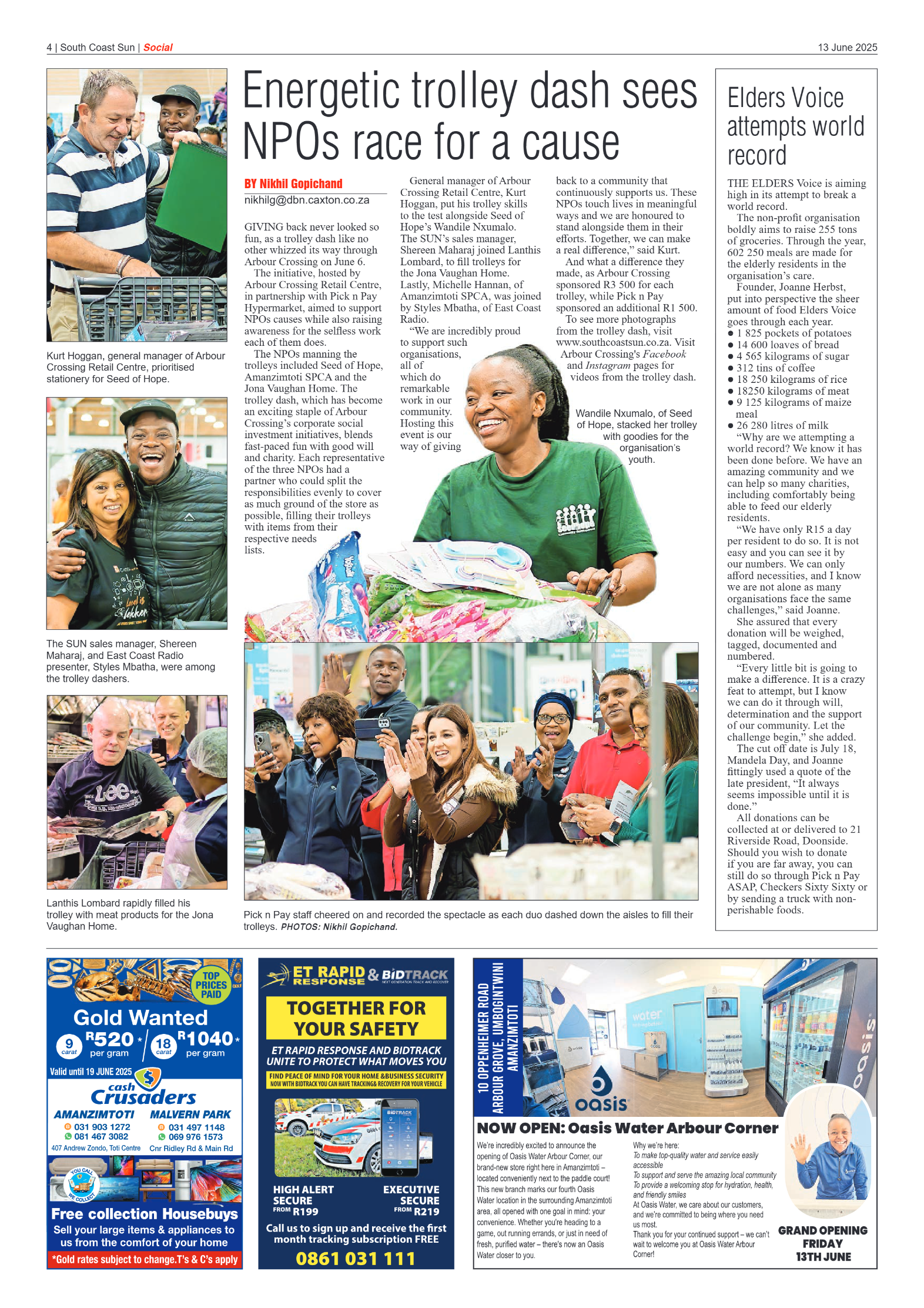 South Coast Sun 13 June 2025 page 4