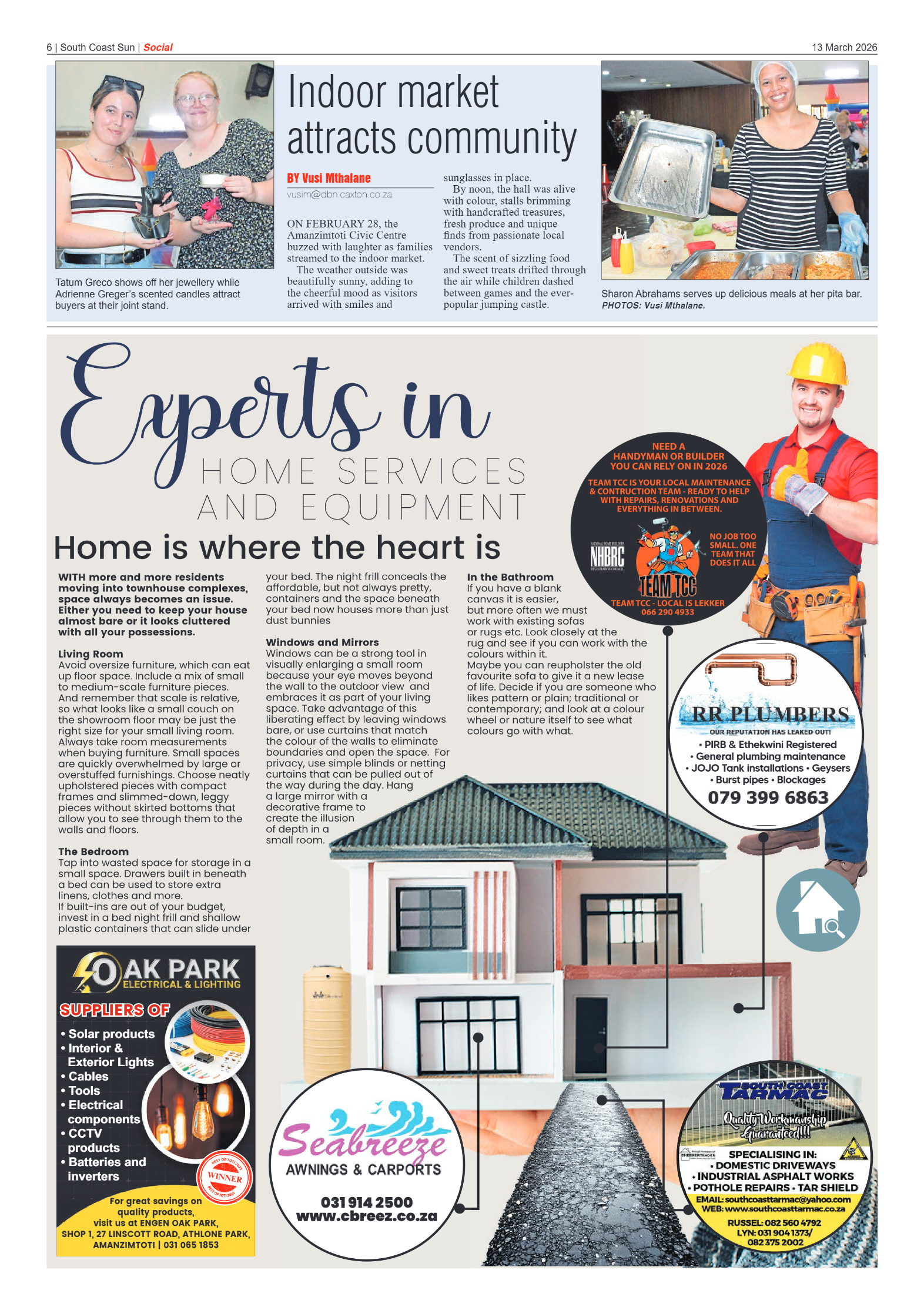 South Coast Sun 13 March 2026 page 6