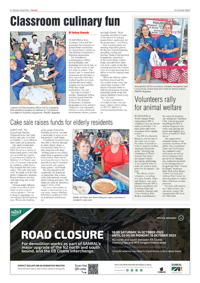 South Coast Sun 13 October 2023 page 6