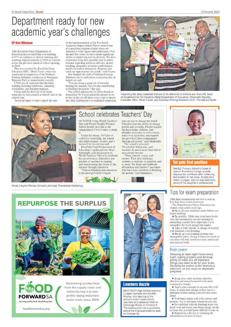 South Coast Sun 13 October 2023 page 8