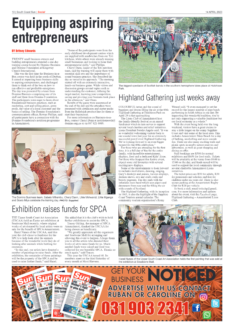 South Coast Sun 14 April 2023 page 10
