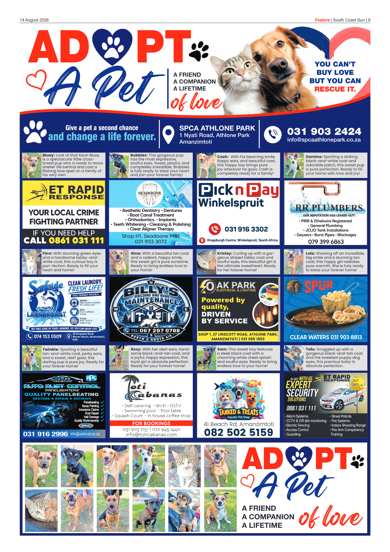 South Coast Sun 14 August 2026 page 9