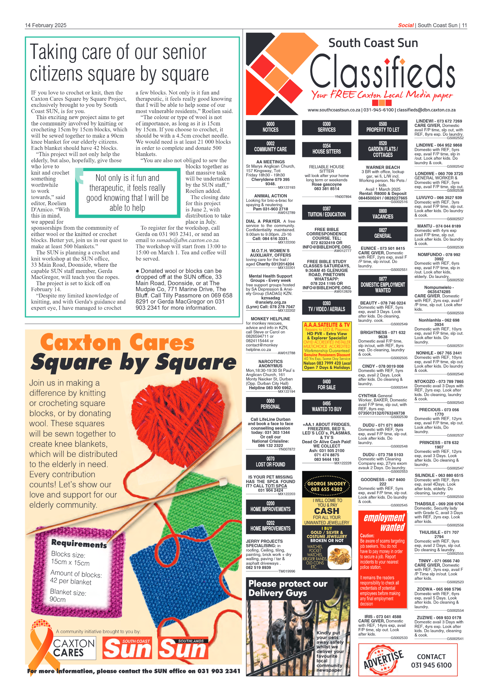 South Coast Sun 14 February 2025 page 11