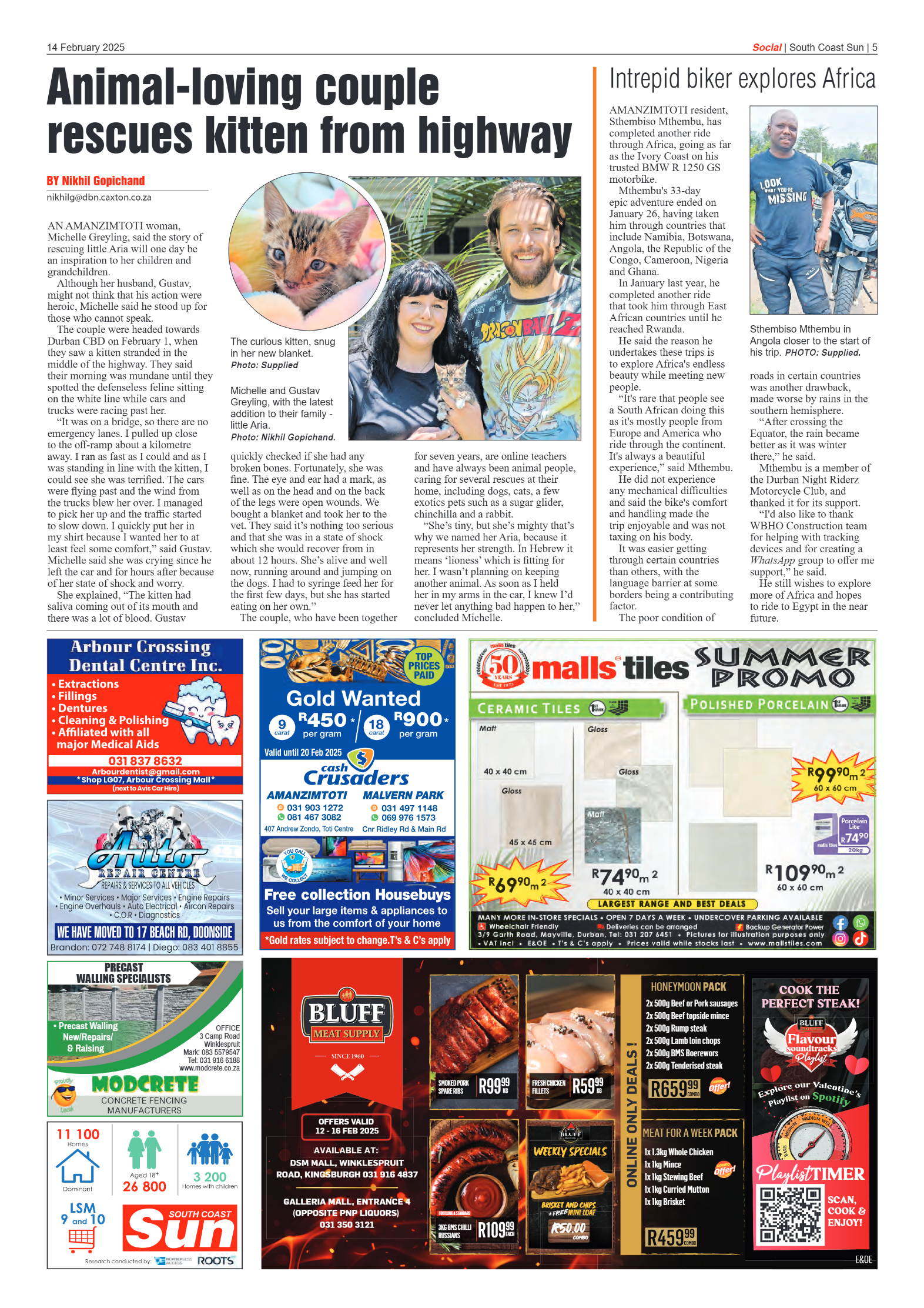 South Coast Sun 14 February 2025 page 5